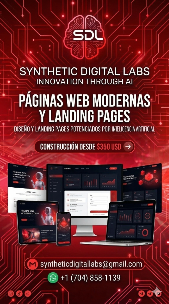 Diseño de Landing Pages de alta conversión en Rojo
